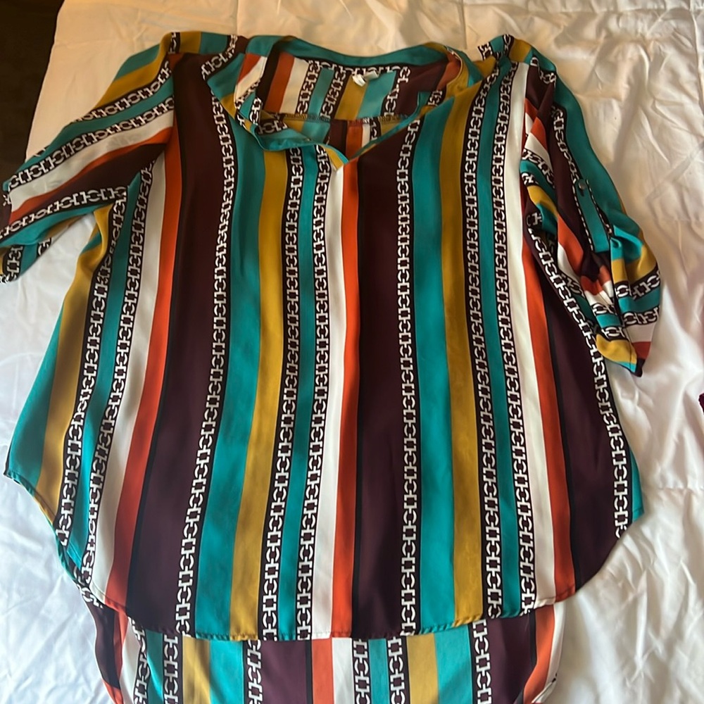 Cato chain design blouse